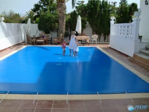 Cobertores Piscina en lona y PVC