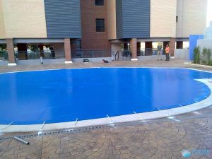 Cobertores Piscina en lona y PVC